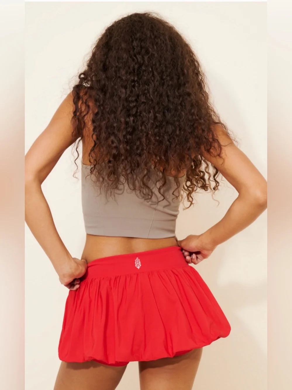 Free People / FP Movement  XL Dance All Day Bubble Skort Winterberry New